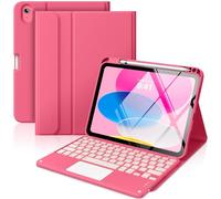 MoKo Clavier pour iPad (A16) 11ᵉ / 10ᵉ génération (2025/2022),Rosa