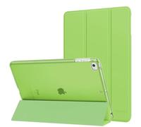 MoKo Coque Compatible avec New iPad Mini 5 2019/Mini 4 2015 (5e/4e Génération 7,9"), Étui Ultra-Mince et Léger Arrière Demi-Transparent, Housse Intelligent avec Auto Réveil/Sommeil, Vert Tranchant