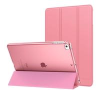 MoKo Coque Compatible avec New iPad Mini 5 2019/Mini 4 2015 (5e/4e Génération 7,9"), Étui Ultra-Mince et Léger Arrière Demi-Transparent,Housse Intelligent avec Auto Réveil/Sommeil,Coquille de Conque