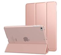 Moko Coque Compatible avec New iPad Mini (5ème génération) 7.9" 2019/iPad Mini 4 2015, Ultra-Mince et Léger, Demi-Transparent, Couvercle Intelligent avec Réveil/Sommeil Automatique - Or Rosé