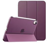 MoKo Coque Compatible avec New iPad Mini 6 8,3'' 2021, iPad Mini 6e Génération, Ultra-Mince et Léger, Demi-Transparent, Couvercle Intelligent avec Réveil/Sommeil Automatique, Violet Foncé