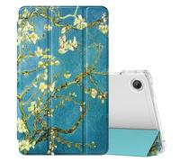 MoKo Coque Compatible avec Samsung Galaxy Tab A11 8,7" 2025/Galaxy Tab A9 8,7" 2023, Étui Rigide Léger avec Support pour All-New Samsung A11/A9 Tablette, Deux Angles de Vue, Abricot Épanoui