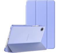 MoKo Coque Compatible avec Samsung Galaxy Tab A9 8,7" 2023 (SM-X110/SM-X115/SM-X117), Étui Rigide Léger avec Support pour All-New Galaxy Tab A9 8,7" 2023 Tablette, Deux Angles de Vue, Lavande