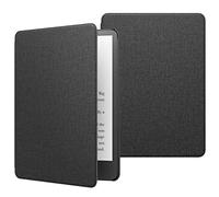 MoKo Coque de Protection Compatible avec 6,8 Pouces Kindle Paperwhite 11e Gén (Modèle 2021), Étui Pliable pour Kindle Paperwhite Édition Signature Tablette, Auto Réveil/Veille, Denim Tissu Noir