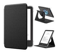 MoKo Coque Pivotante à 360° pour 6" Kindle 11e Gén 2024/2022, Noir