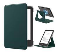 MoKo Coque Pivotante à 360° pour 6" Kindle 11e Gén 2024/2022, Vert Nuit