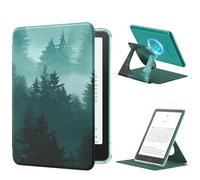 MoKo Coque Pivotante à 360° pour 7" eBook Reader, Forêt Verte