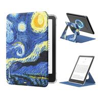 MoKo Coque Pivotante à 360° pour 7" eBook Reader, Nuit étoilée