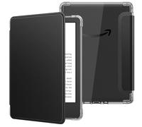 MoKo Coque pour 6" All-New Kindle (11ème Génération Modèle 2022), Étui de Protection Ultra Clair en TPU Souple et Transparent avec Auto Réveil/Sommeil pour Kindle 2022, Noir