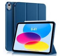 MoKo Coque pour iPad (A16) 11ème/10ème Génération (2025/2022), Gris Bleu