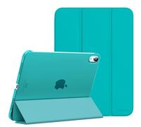 MoKo Coque pour iPad (A16) 11ème Génération, iPad 10ème Gén, Bleu Pagode