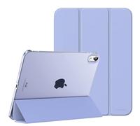 MoKo Étui pour iPad (A16) 11e Génération 11 Pouces en 2025, iPad 10e Génération 10,9'' en 2022, Étui Mince en PC Translucide pour iPad 11e Gén. avec Touch ID, Lavande Violette