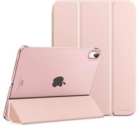 MoKo Coque pour iPad (A16) 11ème Génération, iPad 10ème Gén, Or Rose