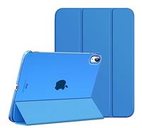 MoKo Coque pour iPad (A16) 11ème Génération, iPad 10ème Gén, Vague Bleue