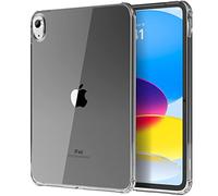 MoKo Coque pour iPad (A16) Case 11e Génération 11 Pouces 2025, iPad 10e Génération 10,9 Pouces 2022 en TPU, Housse Anti-Rayures Ultra Transparent Protecteur de Tablette Antichoc,Noir