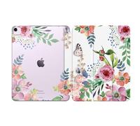MoKo Coque pour iPad Air 13" M4/M3/M2 (2026/2025/2024), Fleurs Parfumées