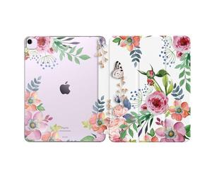 MoKo Coque pour iPad Air 13" M4/M3/M2 (2026/2025/2024), Fleurs Parfumées