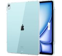 MoKo Coque pour iPad Air 13 Pouces M4/M3/M2 (2026/2025/2024) en TPU, Tablette Étui Housse Arrière Transparente Housse Anti-Rayures Ultra Transparent Protecteur de Tablette Antichoc, Transparent