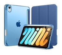 MoKo Coque pour iPad Mini 7 A17 Pro 2024, iPad Mini 6e Gén 2021 8,3 Pouces