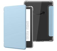 MoKo Coque pour Universel 6 Pouces Tablet et eBooks 2022, Étui de Protection Ultra Clair en TPU Souple et Transparent avec Auto Réveil/Sommeil pour Tablet et E-Readers, Bleu Ciel