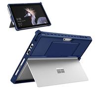 MoKo Coque pour Microsoft Surface Pro 7/ Pro 7+/ Pro 6/5/4/ LTE, Bleu
