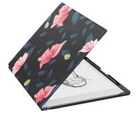 MoKo Coque pour Remarkable 2, Étui de Protection Léger et Rigide avec Porte-Stylet Intégré, Housse Protection Tablette Intelligente Folio pour Remarkable 2 Tablette 10,3" 2020 Version, Noir & Rose