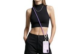 MoKo Cordon Chargeur USB C pour Téléphone, PD240W USB-C vers USB-C, Bracelet Antivol pour iPhone 17 16, Samsung S26 S25 Ultra/FE, Smartphones Android, Quotidien Extérieur (Violet/3.93ft)