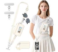 MoKo Cordon Téléphone Réglable avec Portefeuille RFID Amovible