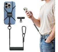 MoKo Cordon Téléphone Rétractable avec Mousqueton Verrouillable