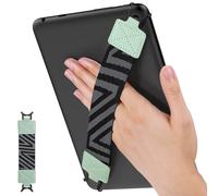 MoKo Dragonne de Sécurité pour 9" - 11" iPad/iPad Pro/iPad Air/Kindle Fire HD/Samsung/Lenovo Tablette, Sangle Haute-Élastique Polyvalente Légère Support Antidérapante, Menthe Verte