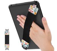 MoKo Dragonne de pour iPad/Fire HD/Samsung/Lenovo Tablette, Fleur