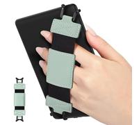MoKo Dragonne Souple pour 6-8" eReaders Fire Tablet -Kobo/Voyaga/Sony Kindle E-Book, Sangle de Sécurité Tablette Polyvalente à Haute Élasticité Légère Support Antidérapante, Menthe Verte