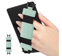 MoKo Dragonne Souple pour 6-8" Kindle eReaders Fire Tablet,Kobo/Voyaga/Sony Kindle E-Book Tablet,Sangle de Sécurité Tablette Polyvalente à Haute Élasticité Légère Support Antidérapante, Vert Téquila