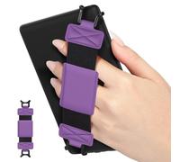 MoKo Dragonne Souple pour 6-8" Kindle eReaders Fire Tablet -Kobo/Voyaga/Sony Kindle E-Book Tablet, Sangle de Sécurité Tablette Polyvalente à Haute Élasticité Légère Support Antidérapante, R83 Violet