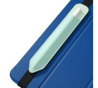 MoKo Étui à Crayon Compatible avec l'Apple Pencil (Pro et USB-C et 1ère et 2ème génération), Poche Élastique Amovible pour Stylet avec Bande Élastique Fixée à l'Étui pour iPad, Vert Champ