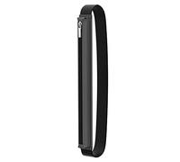 MoKo Étui à Crayons pour Apple Pencil Pro, Apple Pencil (USB-C), Apple Pencil 1re/2e Génération, Sac Stylet Housse en Cuir PU avec Sangle Élastique Fermeture Éclair Tablette 9,7"-12,9" - Gris Sidéral