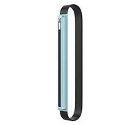 MoKo Étui à Crayons pour Apple Pencil Pro, Apple Pencil (USB-C), Apple Pencil 1re/2e Génération, Sac Stylet Housse en Cuir PU avec Sangle Élastique Fermeture Éclair Tablette 9,7"-12,9" - Bleu Ciel