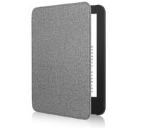 MoKo Étui Compatible avec 6" Kindle(11e Génération Version 2024/2022) & Version Internationale, Coque Légère avec Réveil/Sommeil Automatique pour Liseuse Kindle 2024 11e Gén, Denim Gris