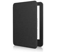 MoKo Étui Compatible avec 6" Kindle(11e Génération Version 2024/2022) & Version Internationale, Coque Légère avec Réveil/Sommeil Automatique pour Liseuse Kindle 2024 11e Gén, Denim Noir