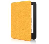 MoKo Étui Compatible avec 6" Kindle 11e Génération Version 2024/2022 & Version Internationale, Coque Légère avec Réveil/Sommeil Automatique pour Liseuse Kindle 2024 11e Gén., Orange