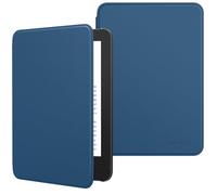 MoKo Étui Compatible avec 6" Kindle 11e Génération Version 2024/2022 & Version Internationale, Coque Légère avec Réveil/Sommeil Automatique pour Liseuse Kindle 2024 11e Gén, Bleu Marine Foncé