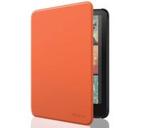 MoKo Étui Compatible avec 7" Kindle Paperwhite (12th Generation-2024) and Kindle Colorsoft Signature Edition 2024, Etui léger avec Auto Wake/Sleep pour Kindle Paperwhite 2024, Orange