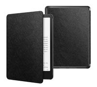 MoKo Étui Compatible avec 7" Kindle Paperwhite 12th Generation 2024&Kindle Colorsoft Signature Edition 2024, Coque de Protection légère en PU avec Auto Wake/Sleep pour Kindle Paperwhite 2024, Noir