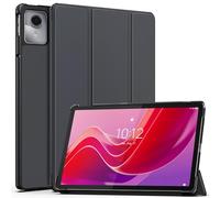 MoKo Étui Compatible avec Lenovo Tab M11 11 Pouces (TB330FU/TB330XU) 2024, Étui à Rabat avec Support Ultra-Mince et Léger Smart Cover Auto Réveil/Sommeil Compatible avec Lenovo Tab M11, Gris Foncé