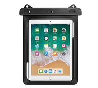 MoKo Universel Etui Housse Pochette étanche pour iPad 9 10.2 2021, iPad 8/7 10.2, Air 5/4 10.9, Air 3 10.5, iPad Pro 11, Galaxy Tab A7 10.4, Tab S6 10.5, Tab E9.6, Noir