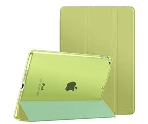 Moko Étui de Protection pour iPad 9e/8e/7e génération,Fougère Sauvage Verte | Pour iPad 10.2'' 2021/2020/2019,avec Support arrière Mat Fonction Veille/réveil Automatique