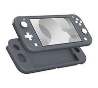 Moko Étui en Silicone Compatible avec Nintendo Switch Lite, Housse Coque de Protection Durable Anti-Dérapantes, Anti-Rayures, Antichoc, Ultra-Mince et Léger - Gris