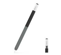 MoKo Étui en Silicone pour Apple Pencil (USB-C), Housse de Protection Dégradée, Compte avec iPencil Magnétique, Prise Parfaite, Capuchon Transparent, Dégradé Noir Mystérieux