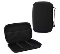 Moko Étui GPS 7 Pouces pour Garmin, Tomtom et Magellan, Noir | Protection Antichoc, Coque EVA + PU, Doublure en Velours Doux, Bande Élastique, Poche en Filet