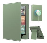 MoKo Étui Magnétique pour 7"/6,8" Kindle Paperwhite Signature Edition(12e/11e Gén-2024/2022) et Kindle Colorsoft, Compatible avec iphone Magsafe for Samsung/Anker Wireless Charging, Céladon